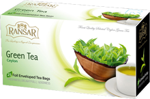  RANSAR Зелений чай  25 пакетиков по 2Г