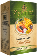 Zylanica Тропічні фрукти GP зелений чай 100г